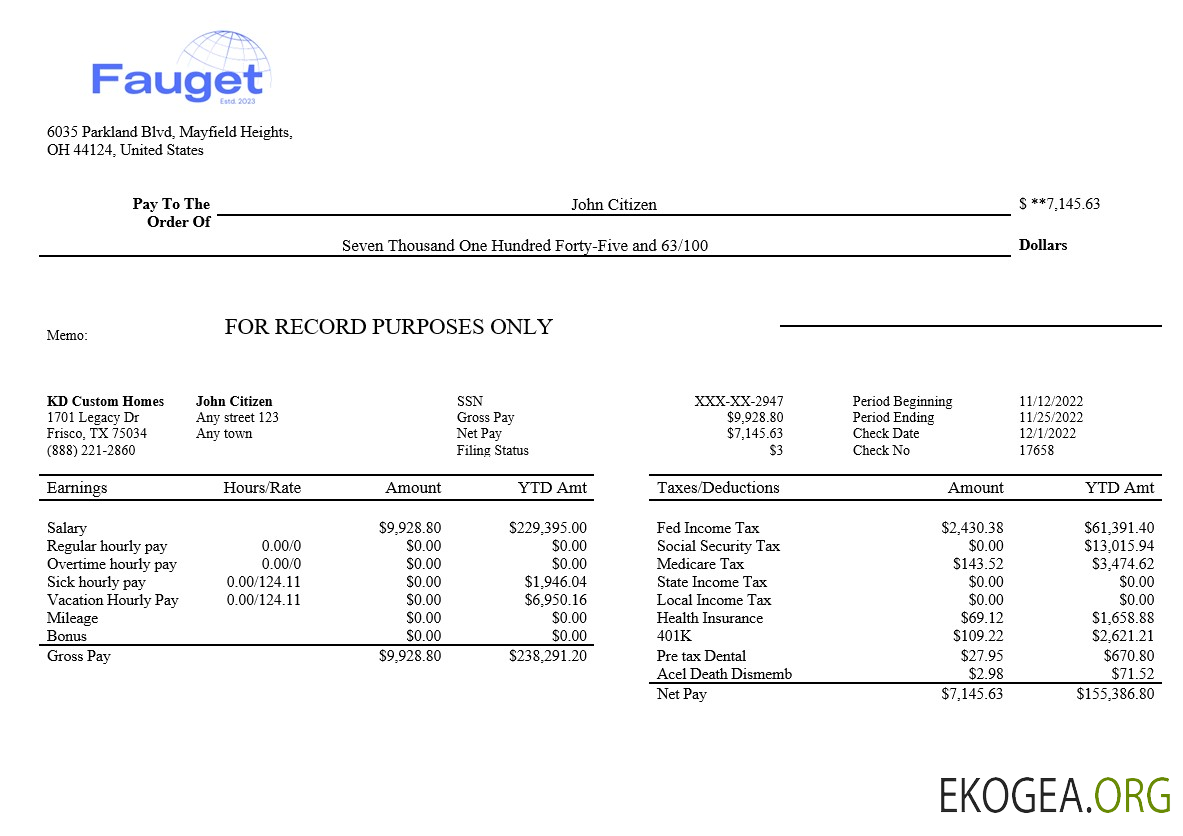 société d'information paie modifiable aux formats Word et PDF